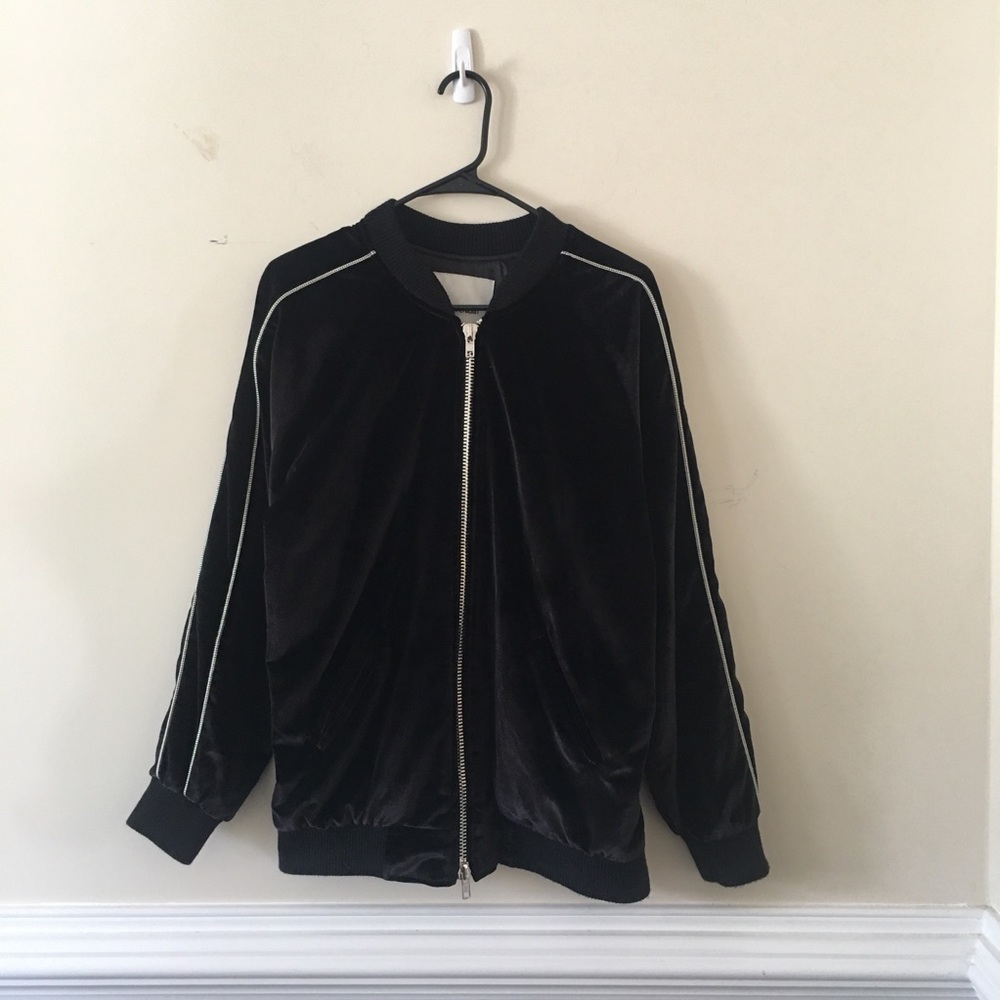 Cease and Desist suede designer jacket